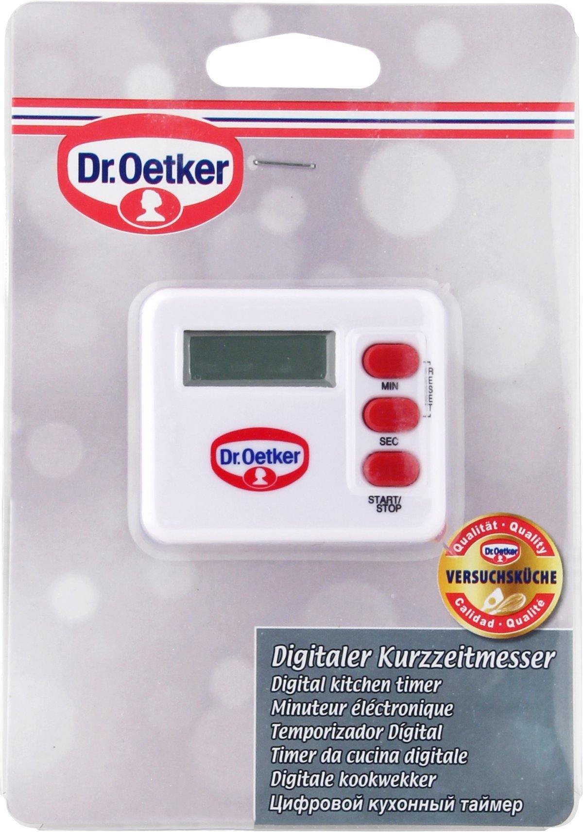 Dr. Oetker Digital Kitchen Timer Classic - Whole and All