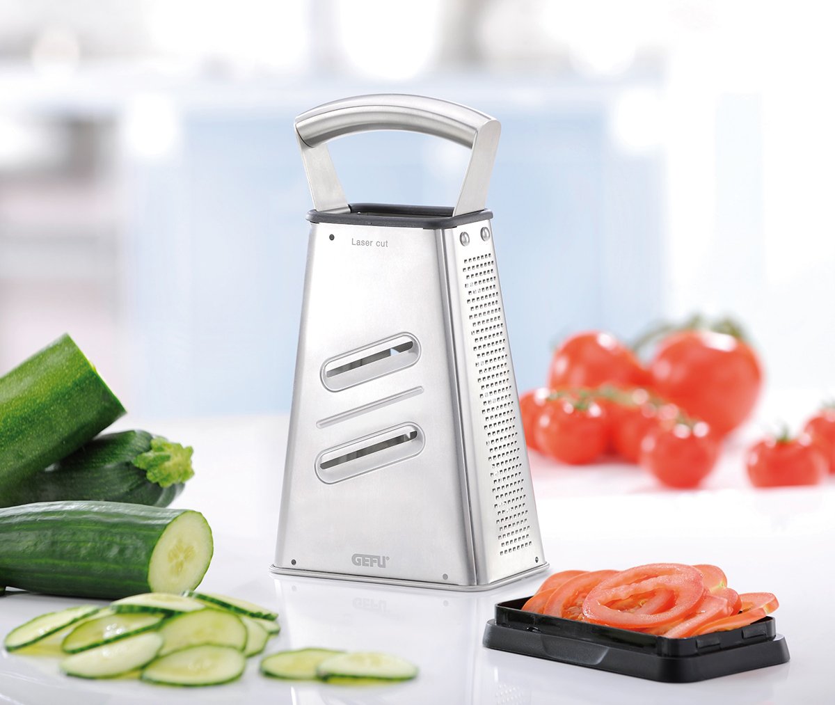 GEFU Four-Way Grater Vitales - Whole and All