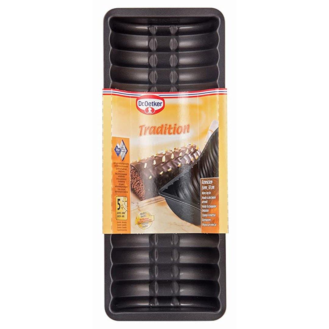 Dr. Oetker "Tradition" Wavy Log Tin - Whole and All