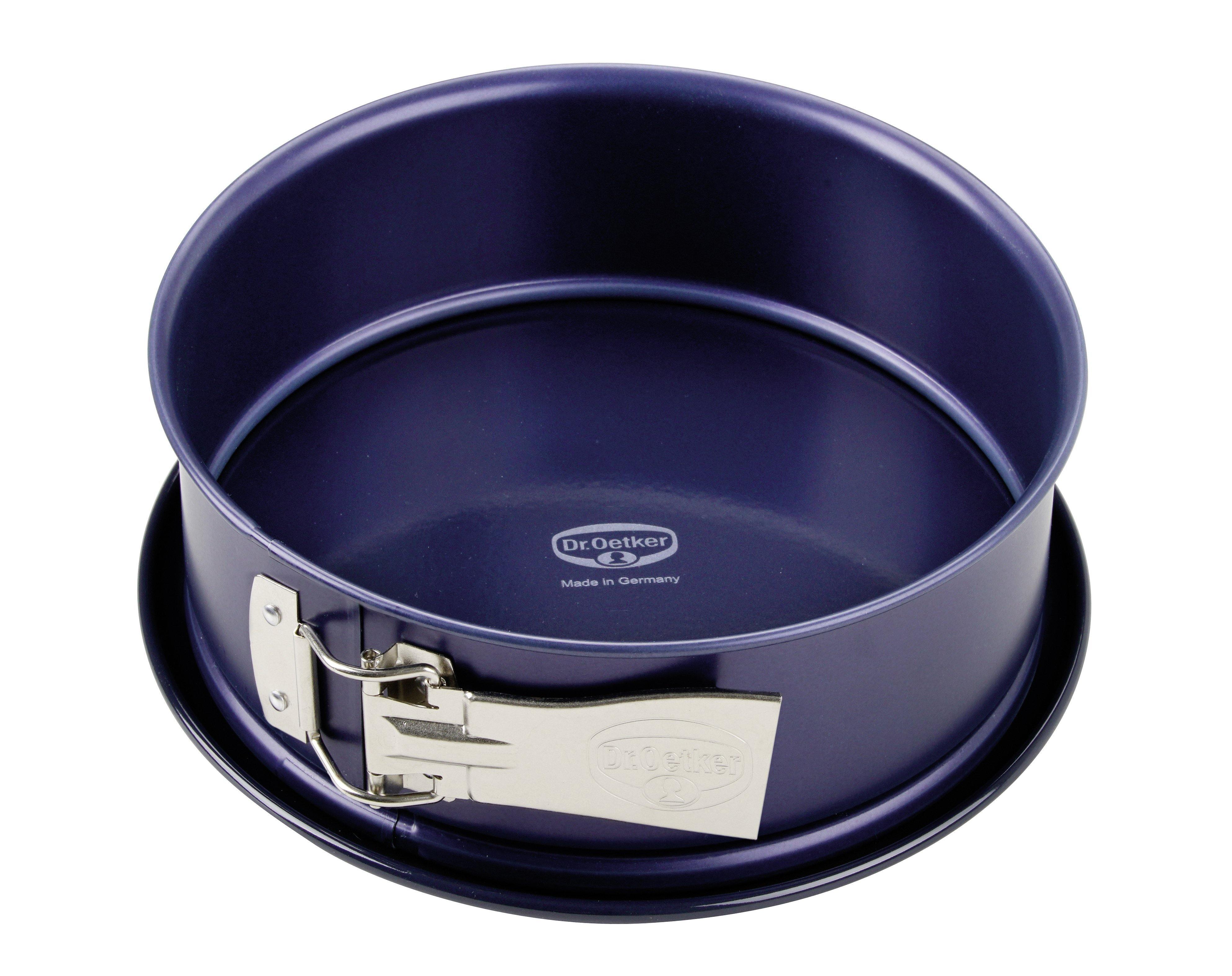 Dr. Oetker "Back-Liebe Emaille" Springform With Enamel Base And  Non-Stick Ring, Blue, 18X8 Cm - Whole and All