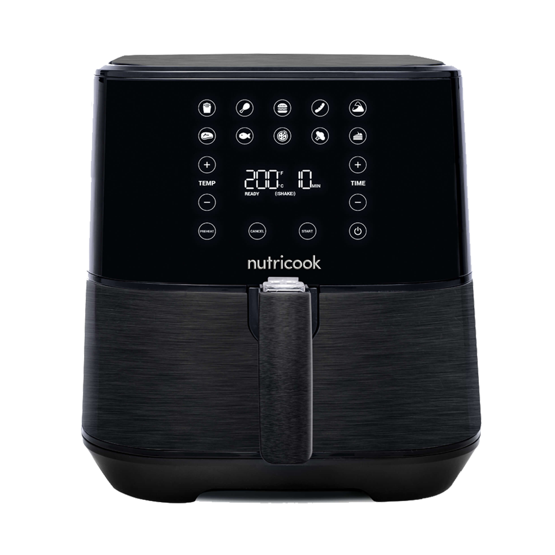 Nutricook Rapid Air Fryer, Digital Control Panel Display,  1700 Watts, 5.5 Liters