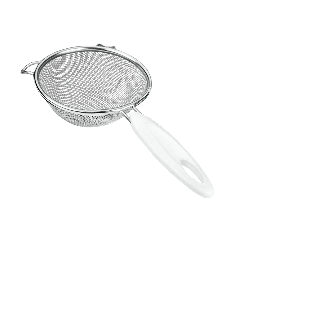 Metaltex Stainless Steel Strainer, Label, 14 Cm