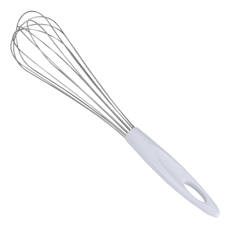 Metaltex Stainless Steel Whisk With Plastic Handle, Carded