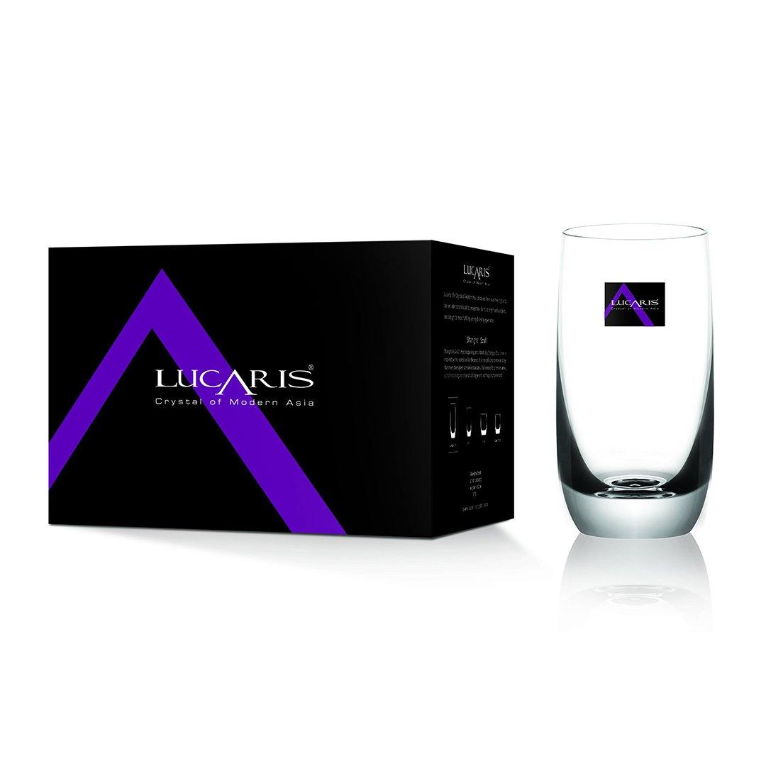 Lucaris Crystal Shanghai Long Drink - Set Of 6 Pcs - Whole and All