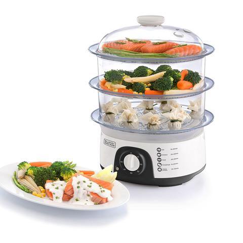 Black+Decker Food Steamer 775W - Whole and All