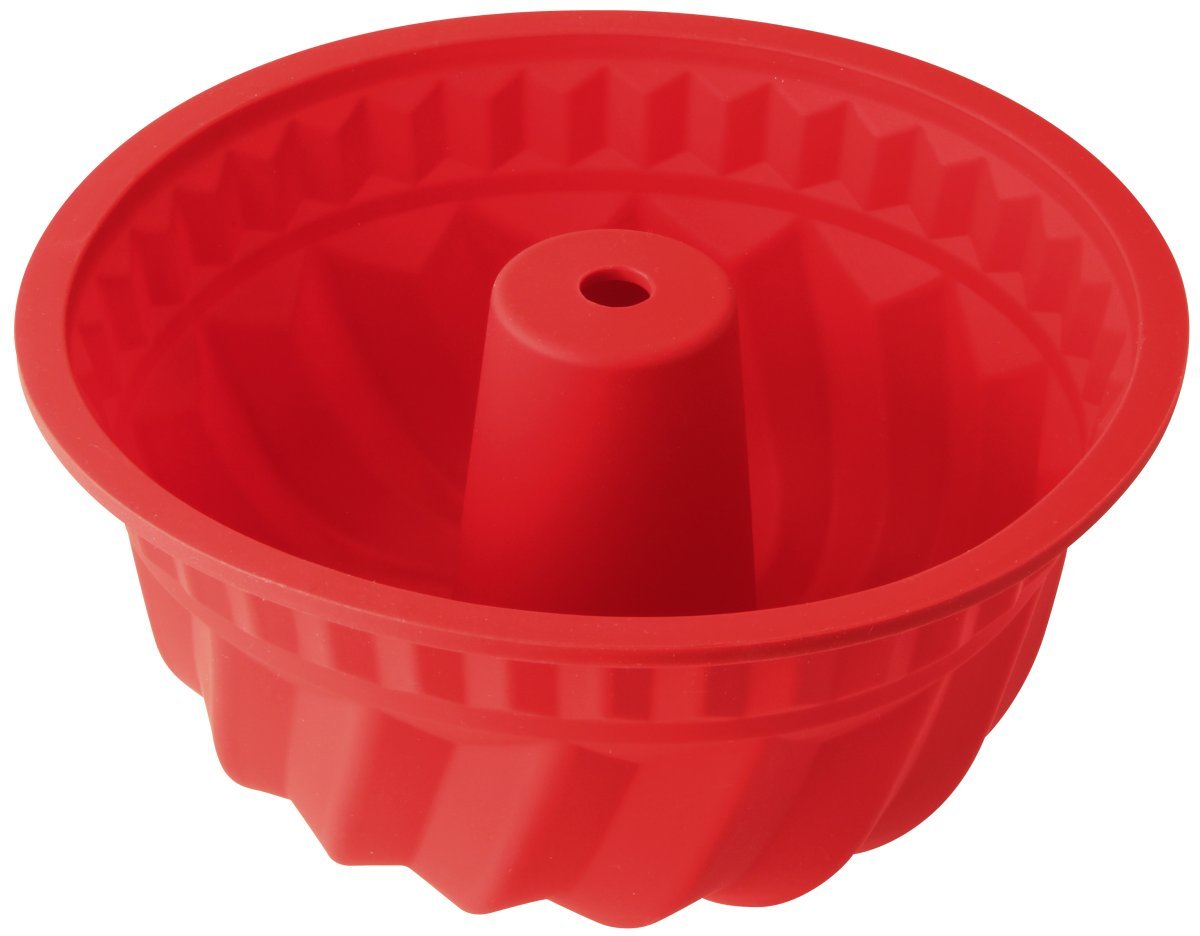 Dr.Oetker "Flexxible Love" Silicone Round Cake Mould, Red