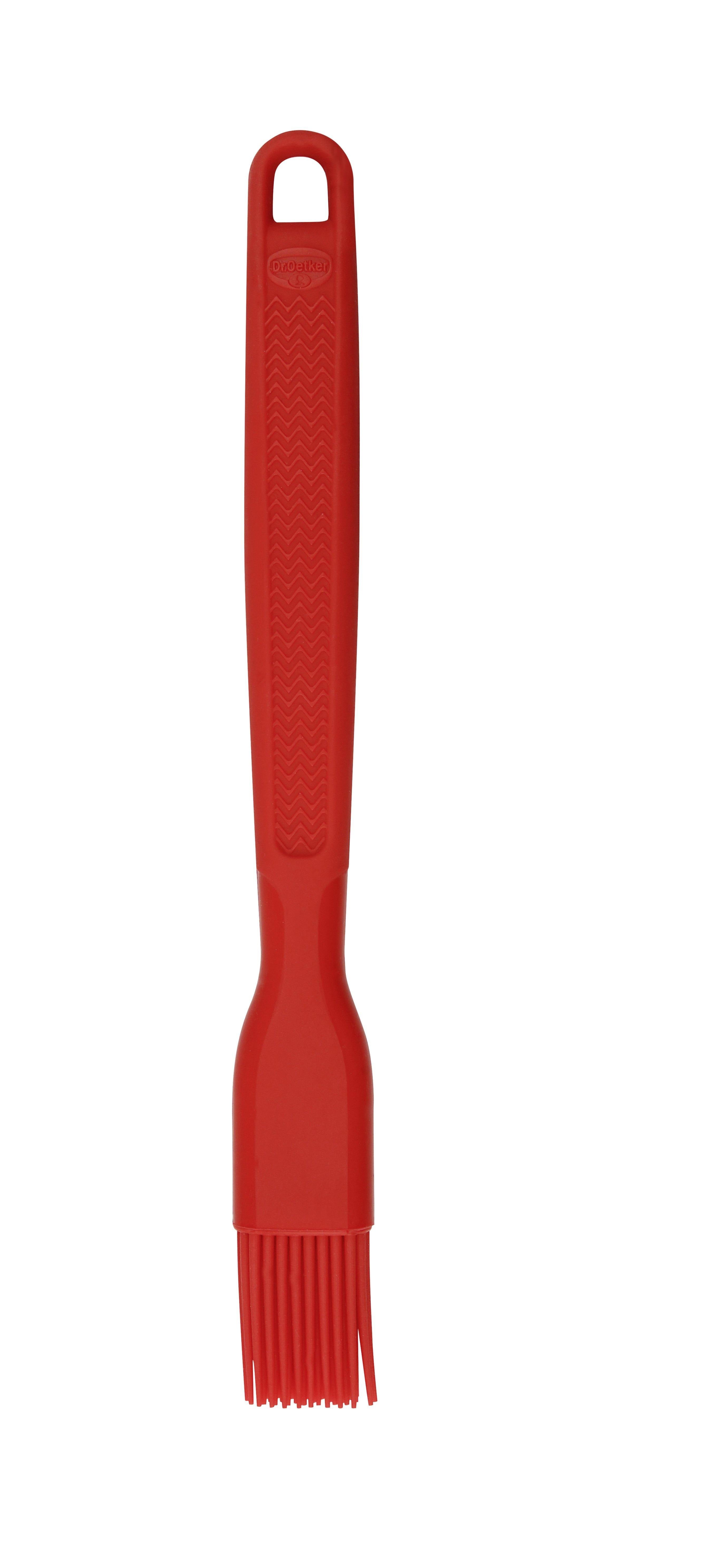 Dr. Oetker "Flexxibel Love" Silicone Pastry Brush Small, Red, 25X220 Mm - Whole and All