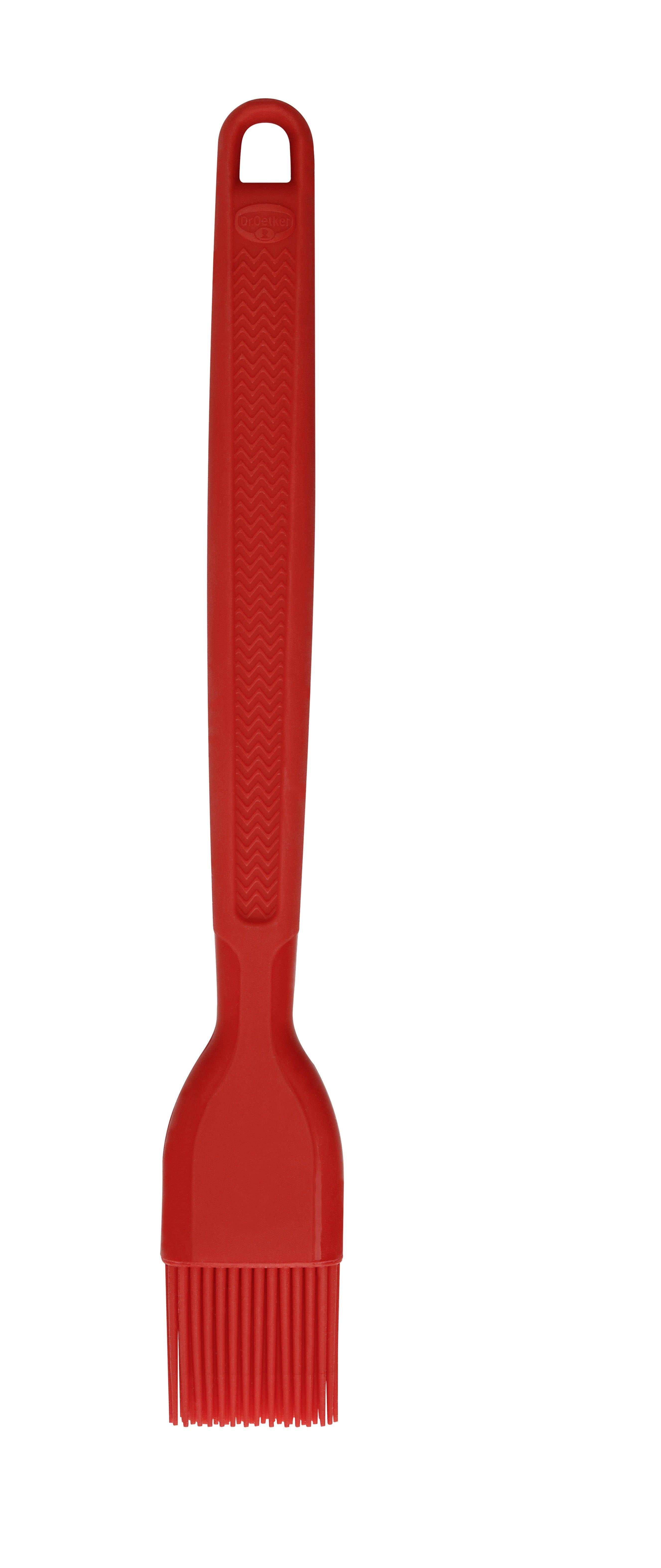 Dr. Oetker "Flexxibel Love" Silicone Pastry Brush Big, Red, 35X250 Mm - Whole and All