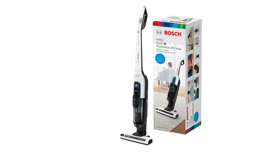 Bosch Cordless Handheld Vacuum Cleaner - White+Black