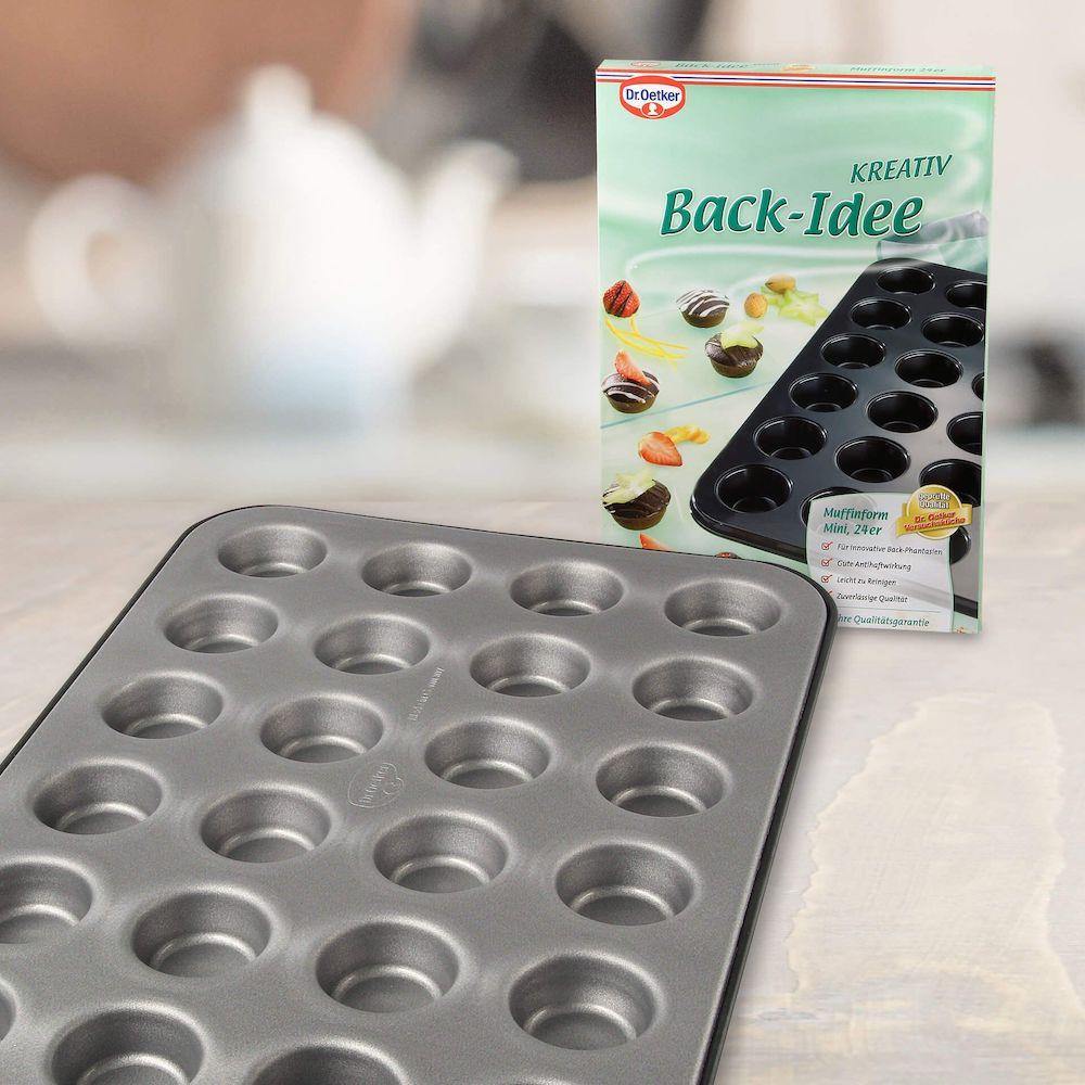 Dr. Oetker Muffin Tray "Back-Idee" 24 Cups - Whole and All