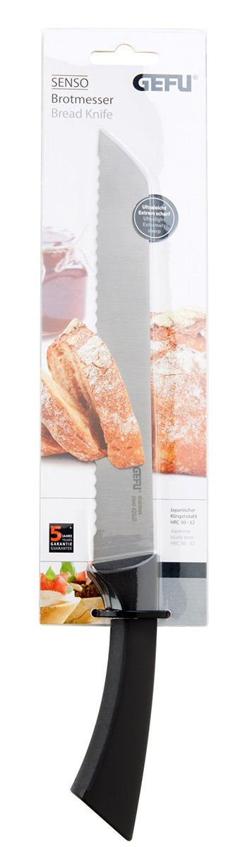 GEFU Bread Knife Senso - Whole and All