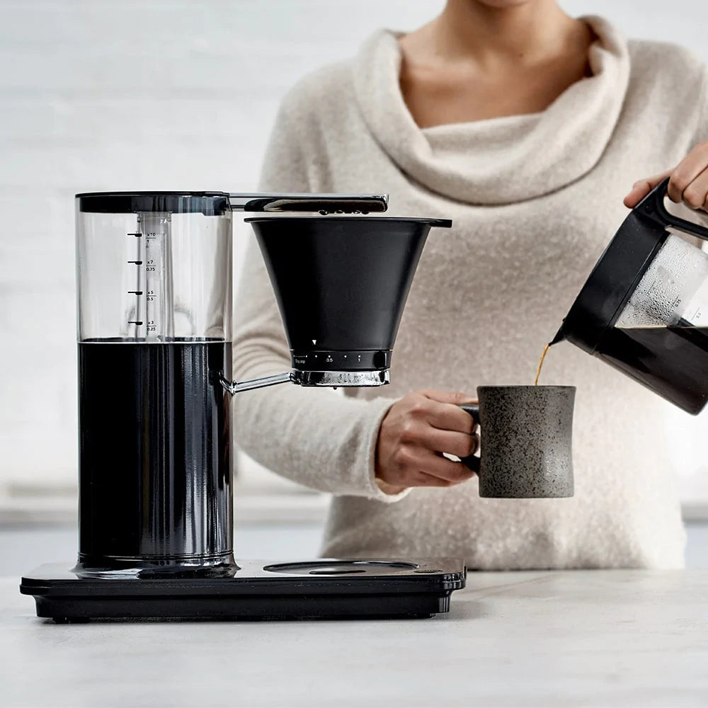 ماكينة صنع القهوة الكلاسيكية ويلفا (أسود)