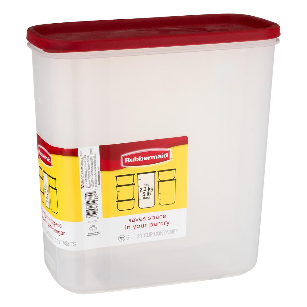 Rubbermaid Dry Food Container, Cereal, 5L - Whole and All