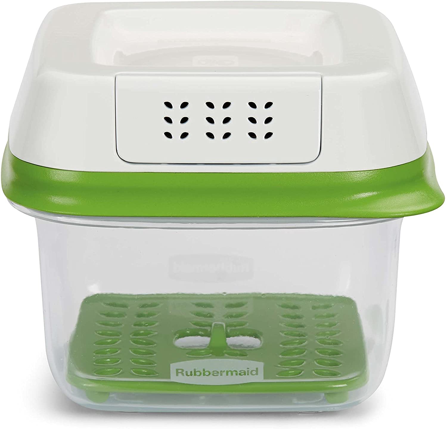 Rubbermaid FreshWorks Small Square Food Storage Container, 591 ml - Whole and All