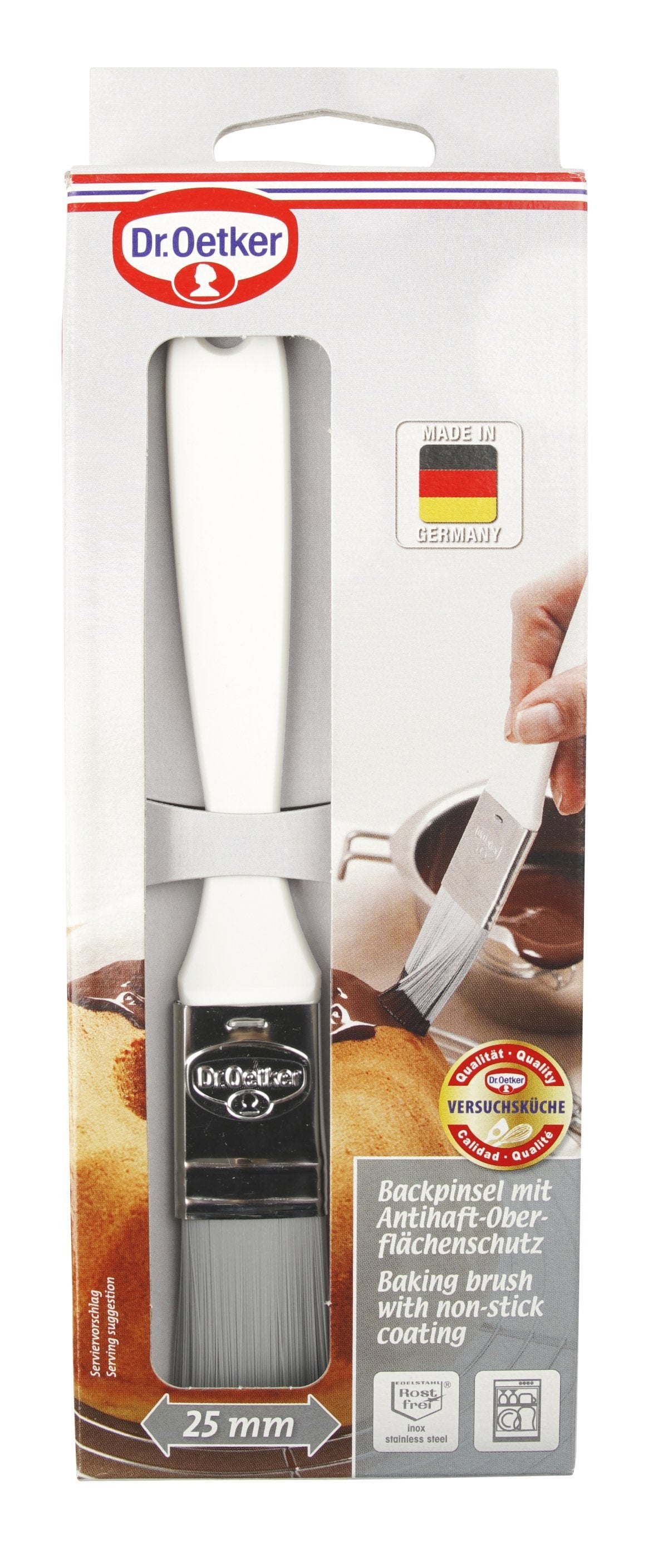 Dr.Oetker "Classic" Pastry Brush With Non-Stick Surface Protection, 20X2.5 Cm