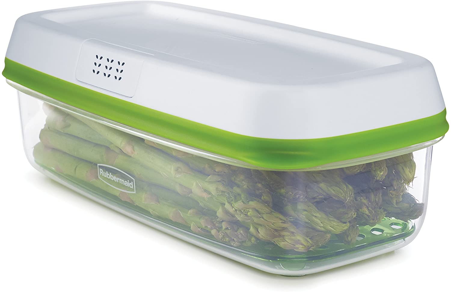 Rubbermaid FreshWorks Medium Rectangle Food Storage Container, 1.9 L - Whole and All