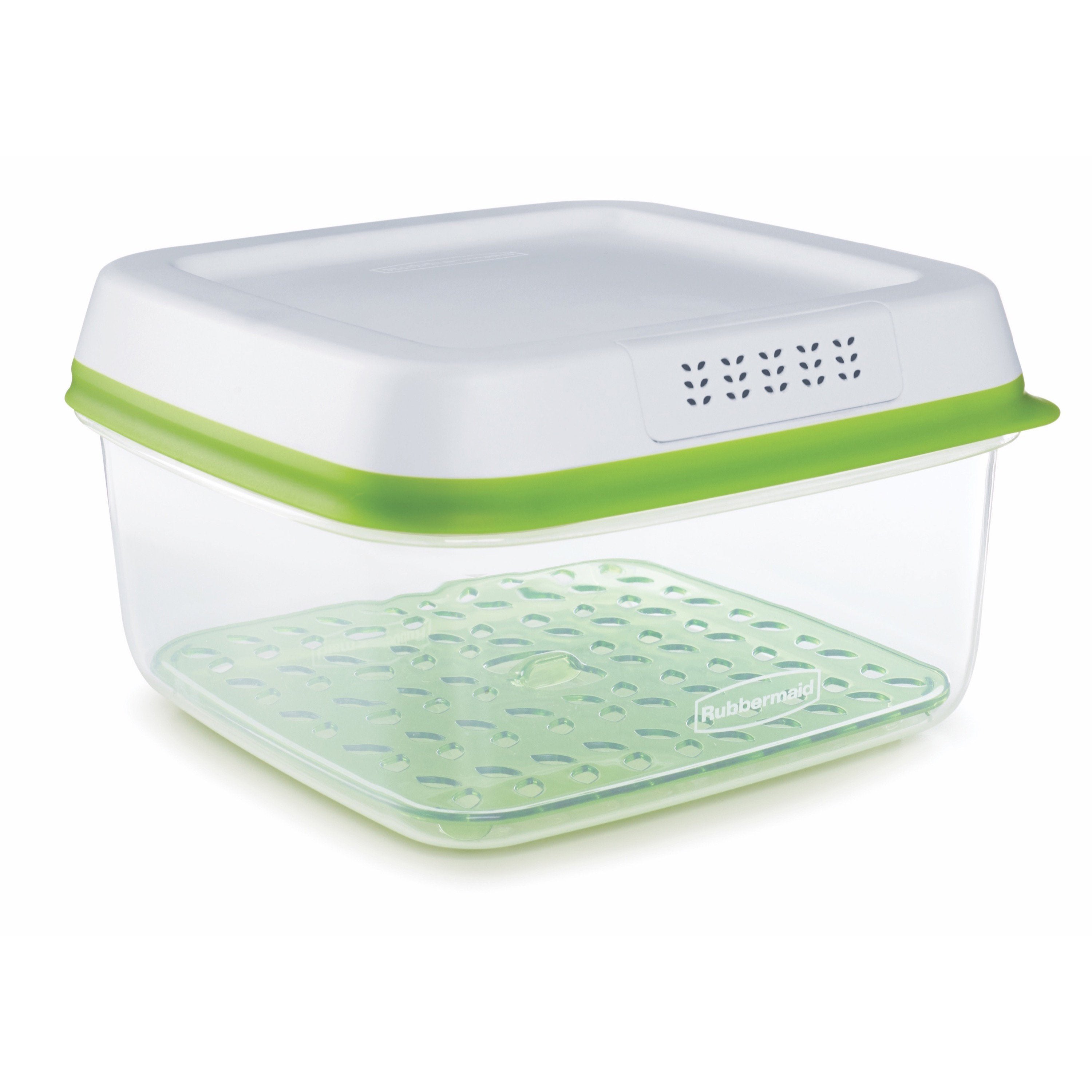 Rubbermaid FreshWorks Large Square Food Storage Container, 2.6 L - Whole and All