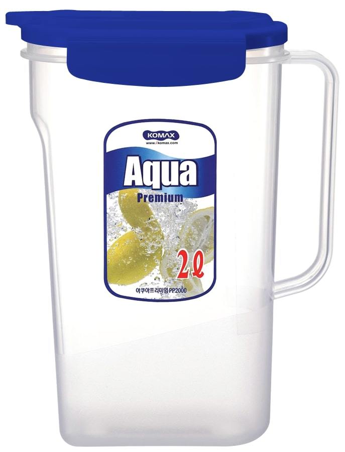 Komax Aqua Premium Beverage Pitcher, 2 L