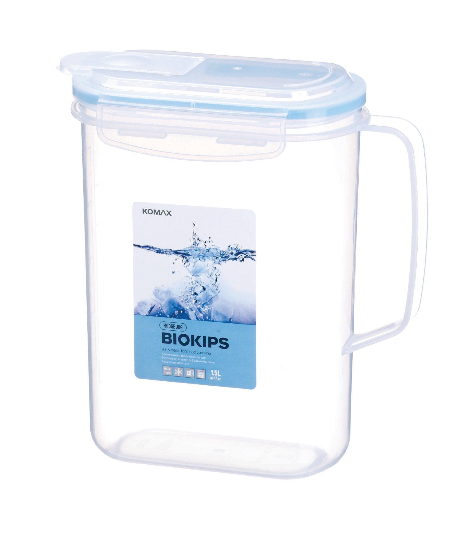 Komax Biokips Beverage Pitcher, 1.5 L