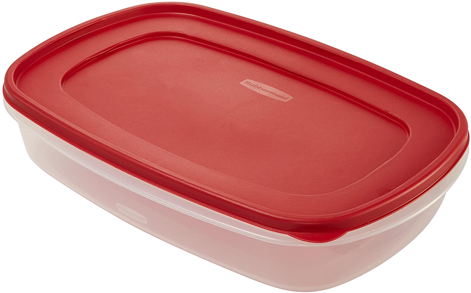 Rubbermaid EasyFindLids Rectangle Food Storage Container, 5.6 L - Whole and All