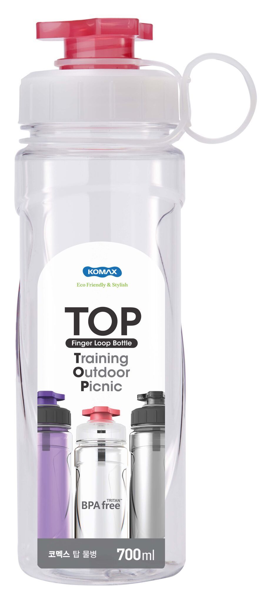 Komax Top Water Bottle, 700 ml - Whole and All