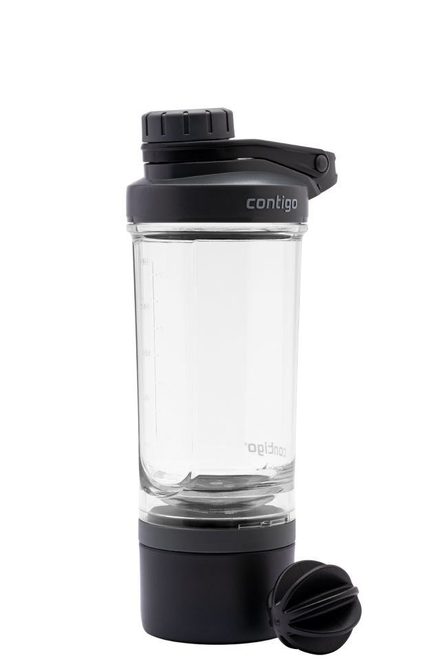 Contigo Shake Go Fit Protien Shaker With Compartment - Whole and All