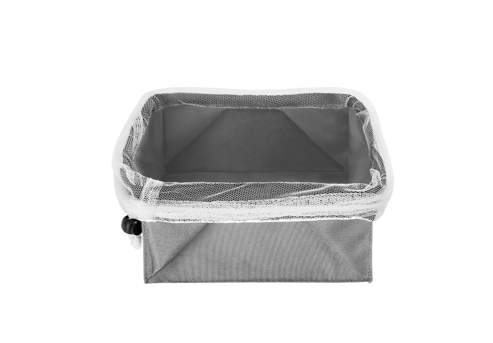 Metaltex Polyster Fresh-Storage Basket, 18X18 Cm