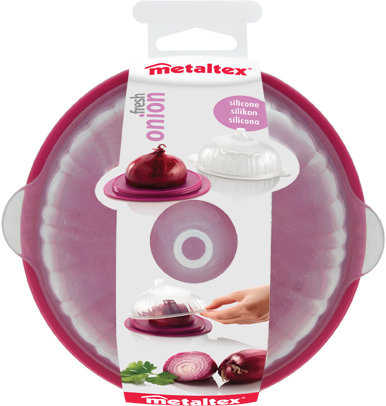 Metaltex Plastic, Silicone Cover Onion Saver Container, 30X21X14 Cm