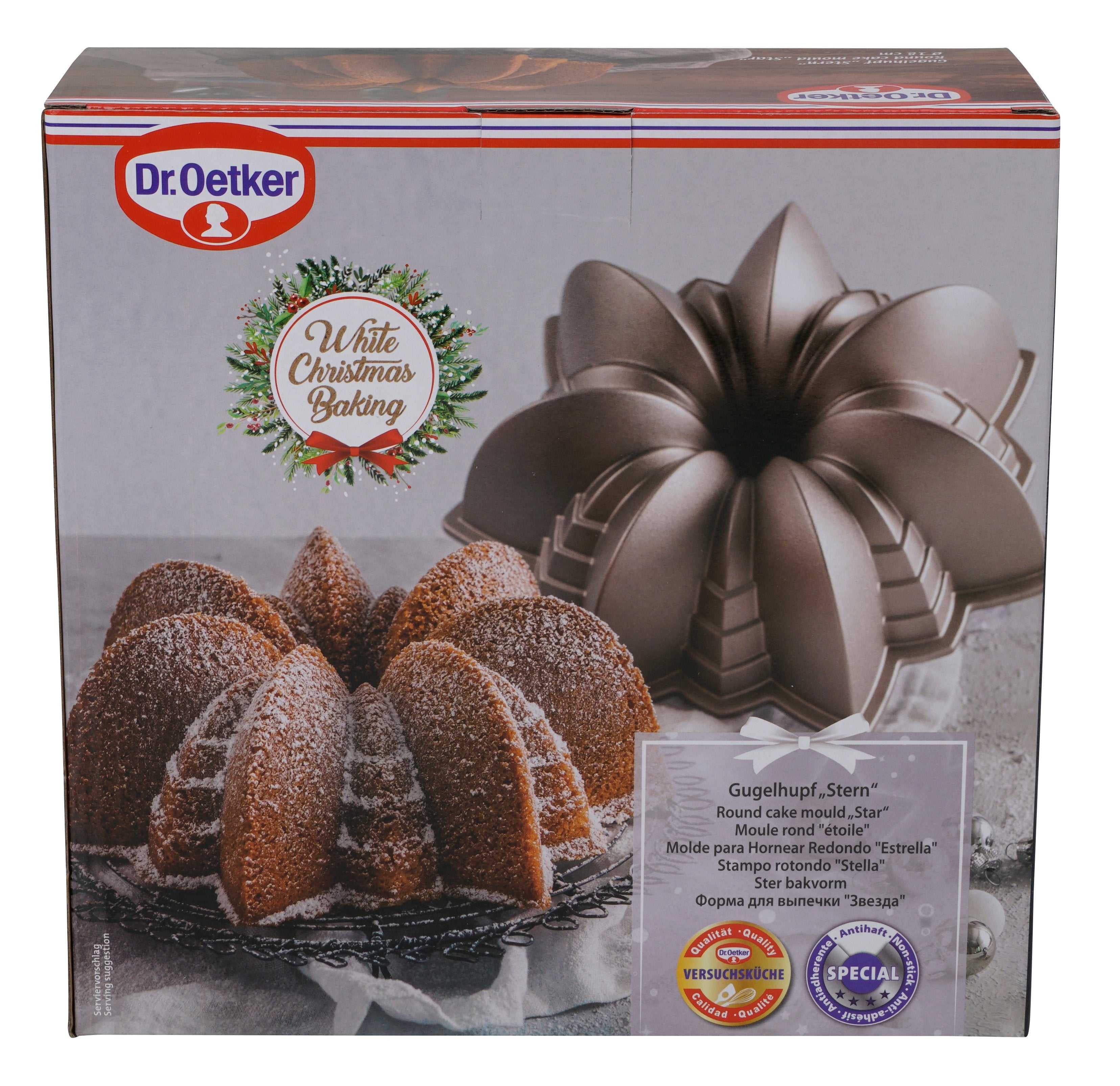 Dr.Oetker Round Cake Mould "Star", 23X8 cm - Whole and All