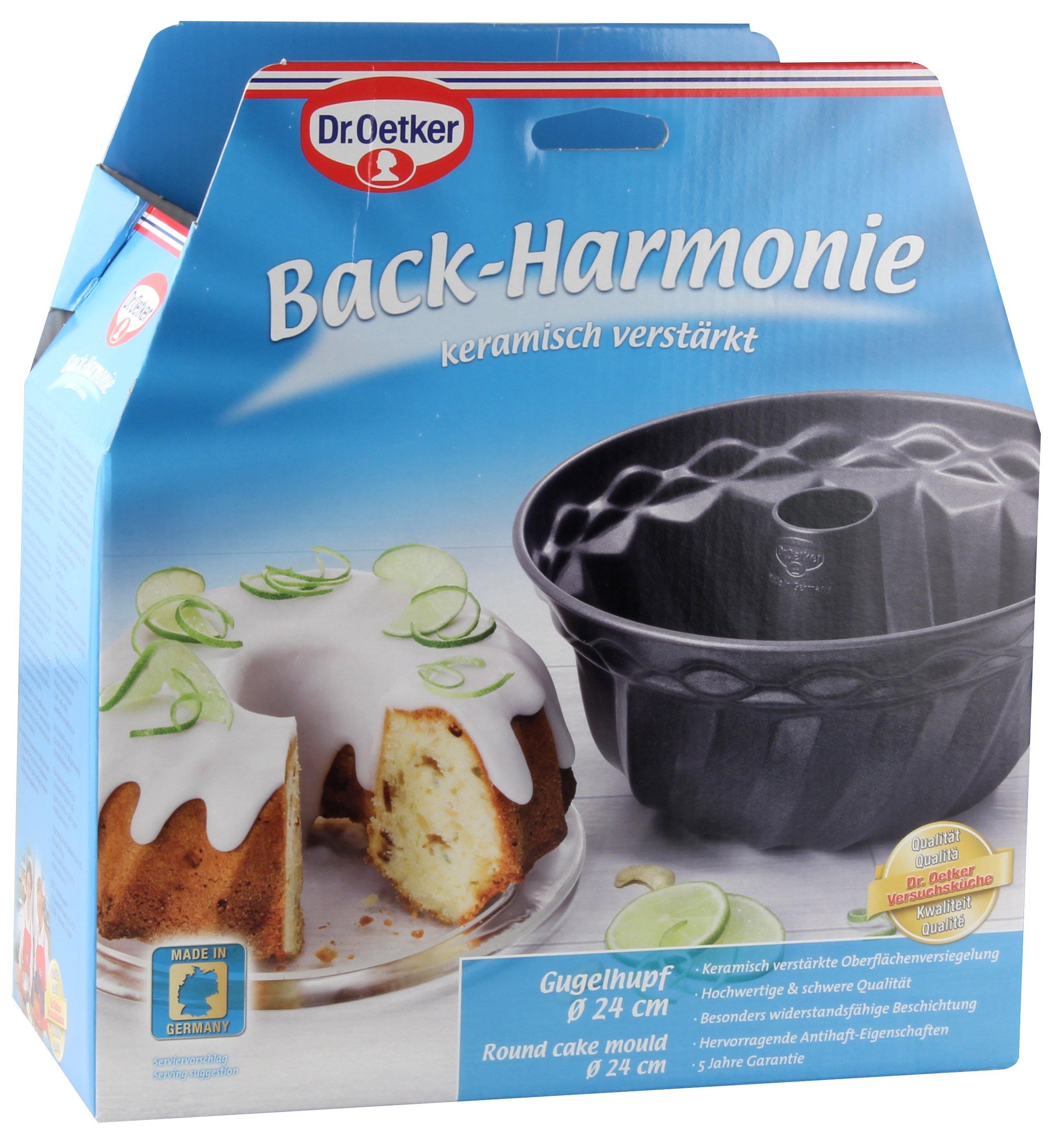 Dr. Oetker "Back-Harmonie" Bundt Cake Mould, Grey, 24X12 Cm - Whole and All