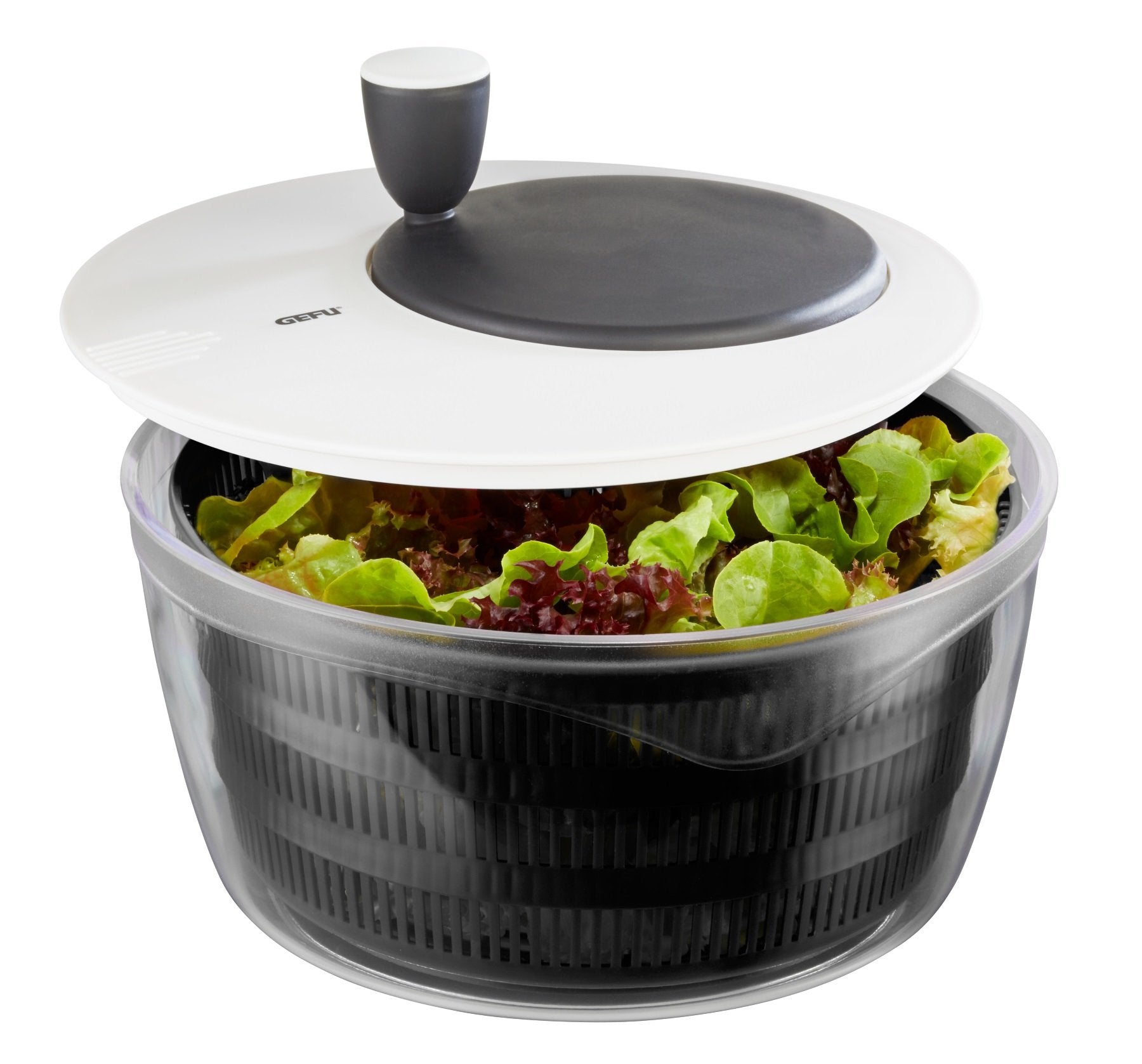 GEFU Salad Spinner Rotare - Whole and All