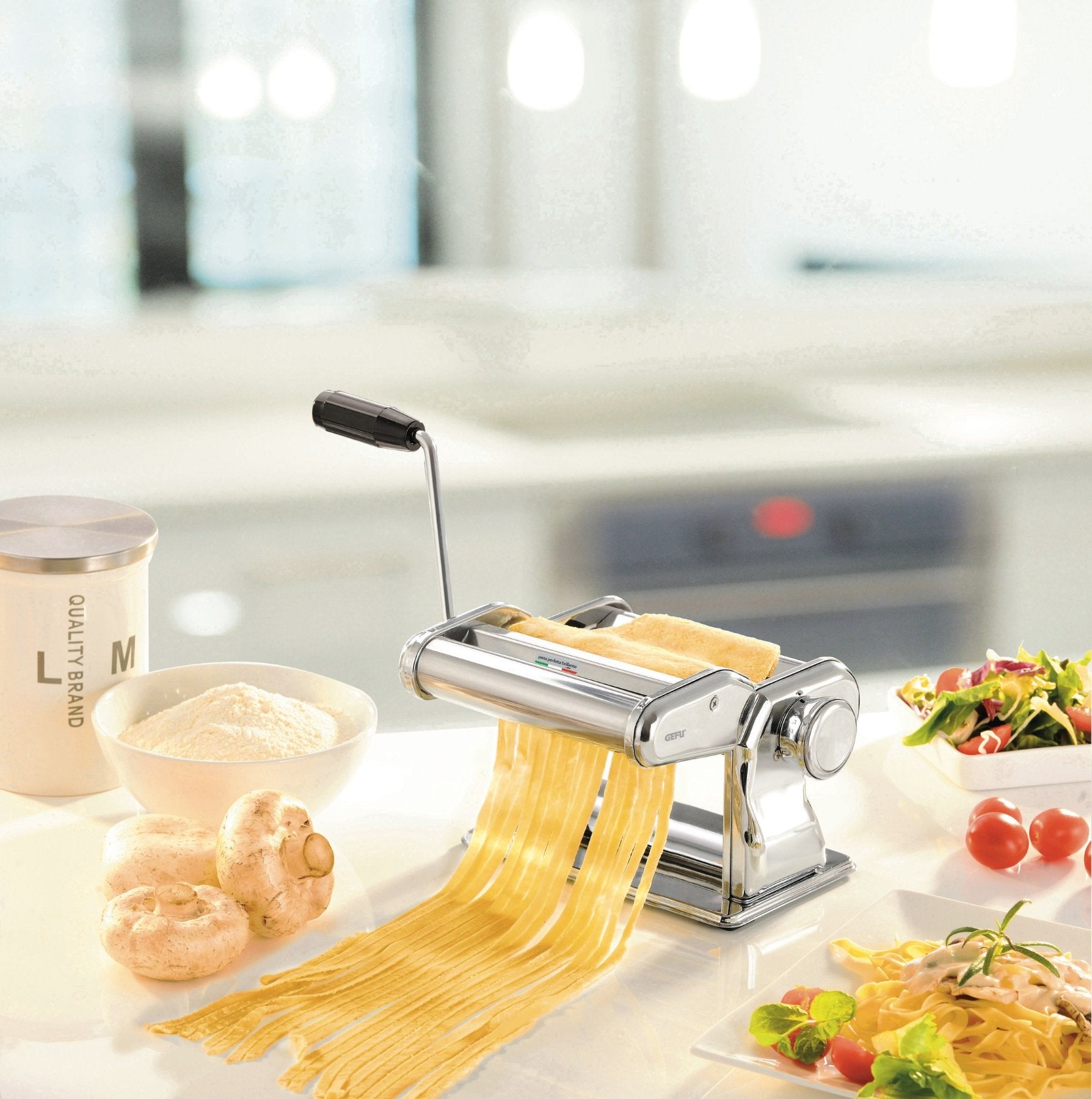 GEFU Pasta Machine Pasta Perfetta Brillante - Whole and All