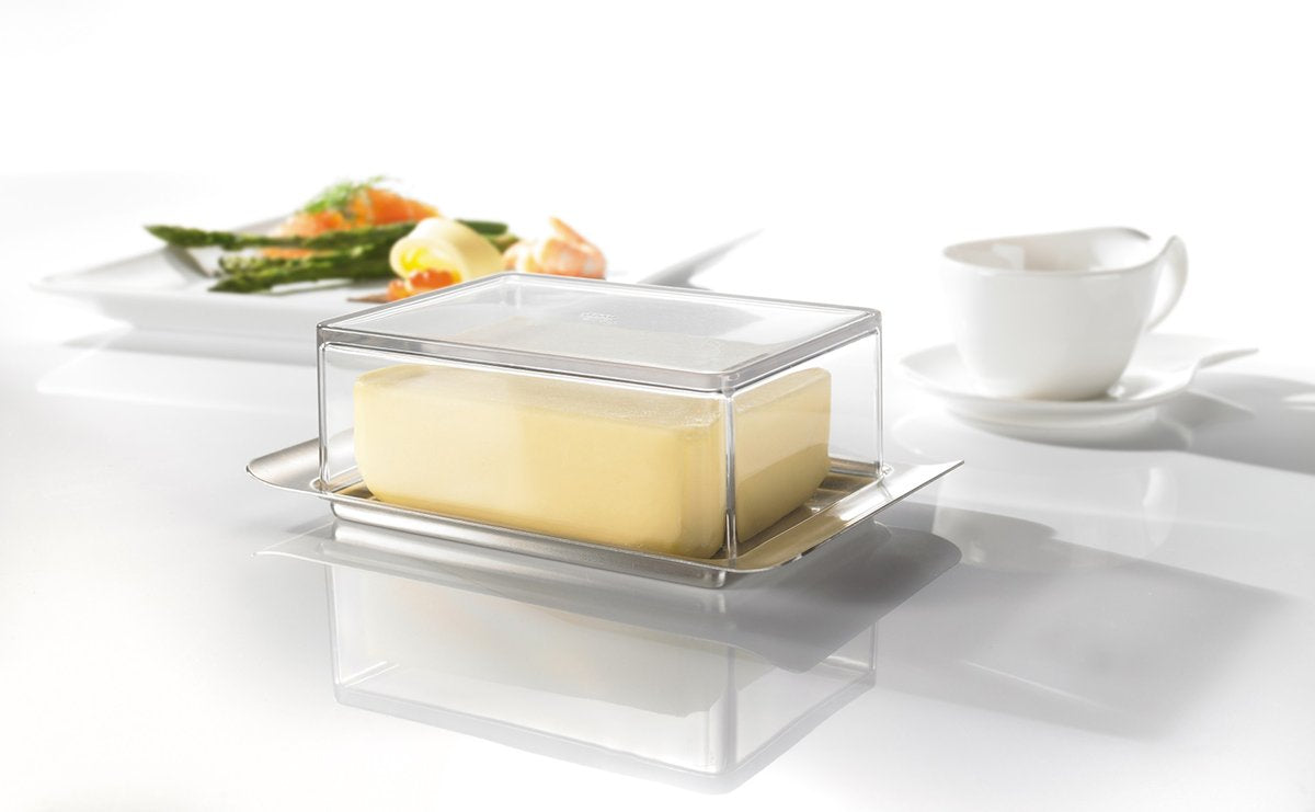 GEFU Butter Dish Brunch, 250 G - Whole and All