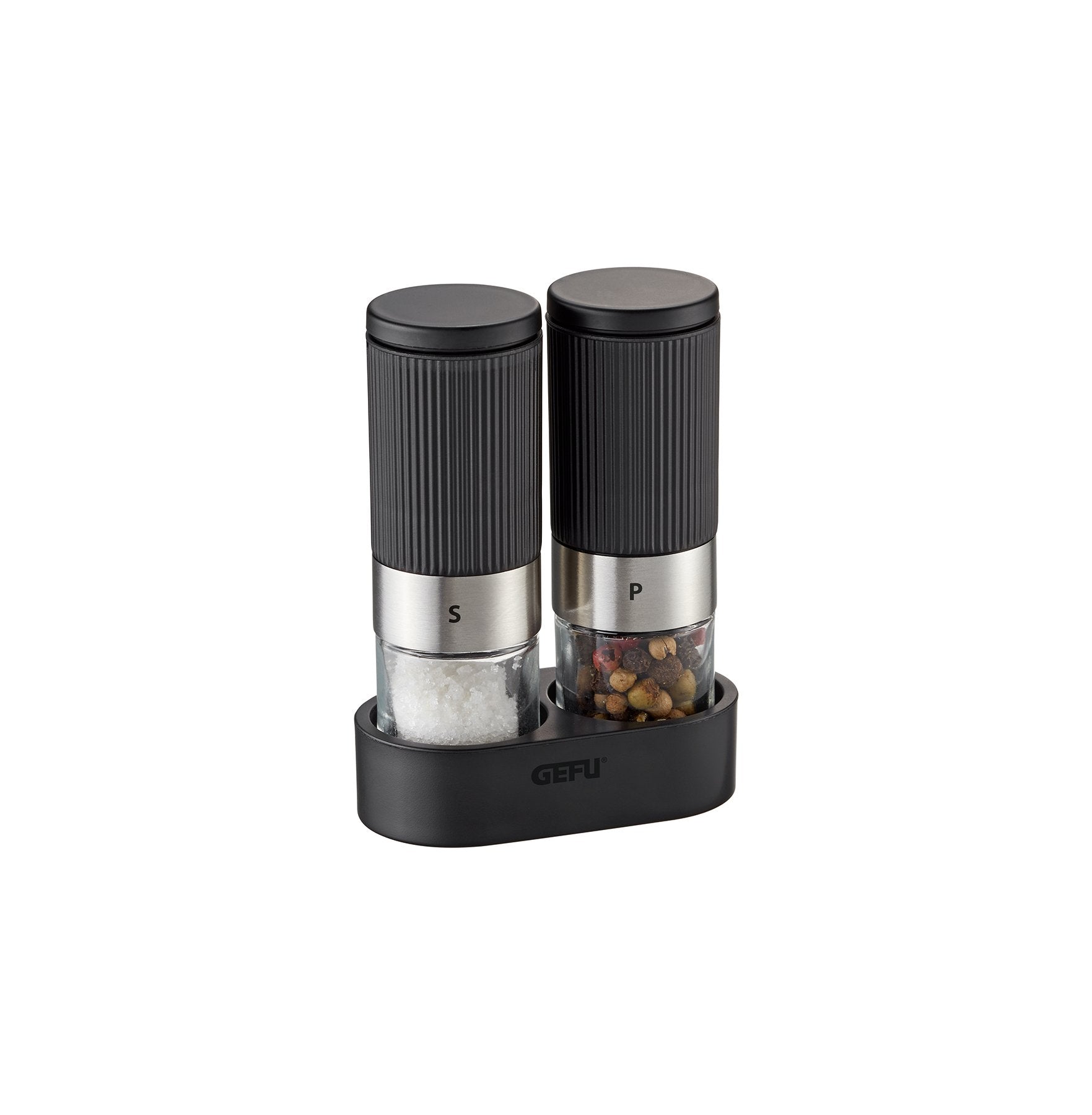 GEFU Salt And Pepper Mill Tusome, Set Of 2 - Whole and All