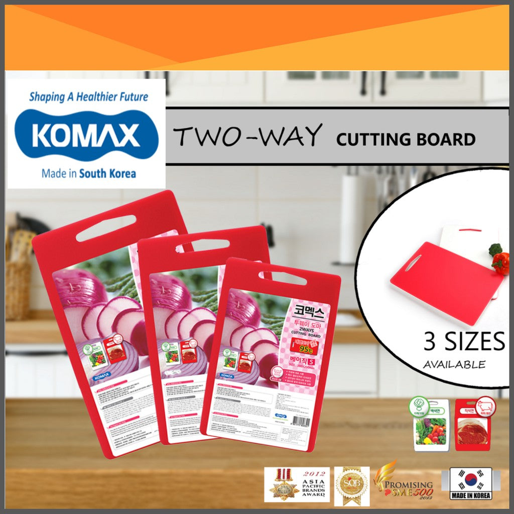 Komax Twoway Cutting Board, Medium - Whole and All