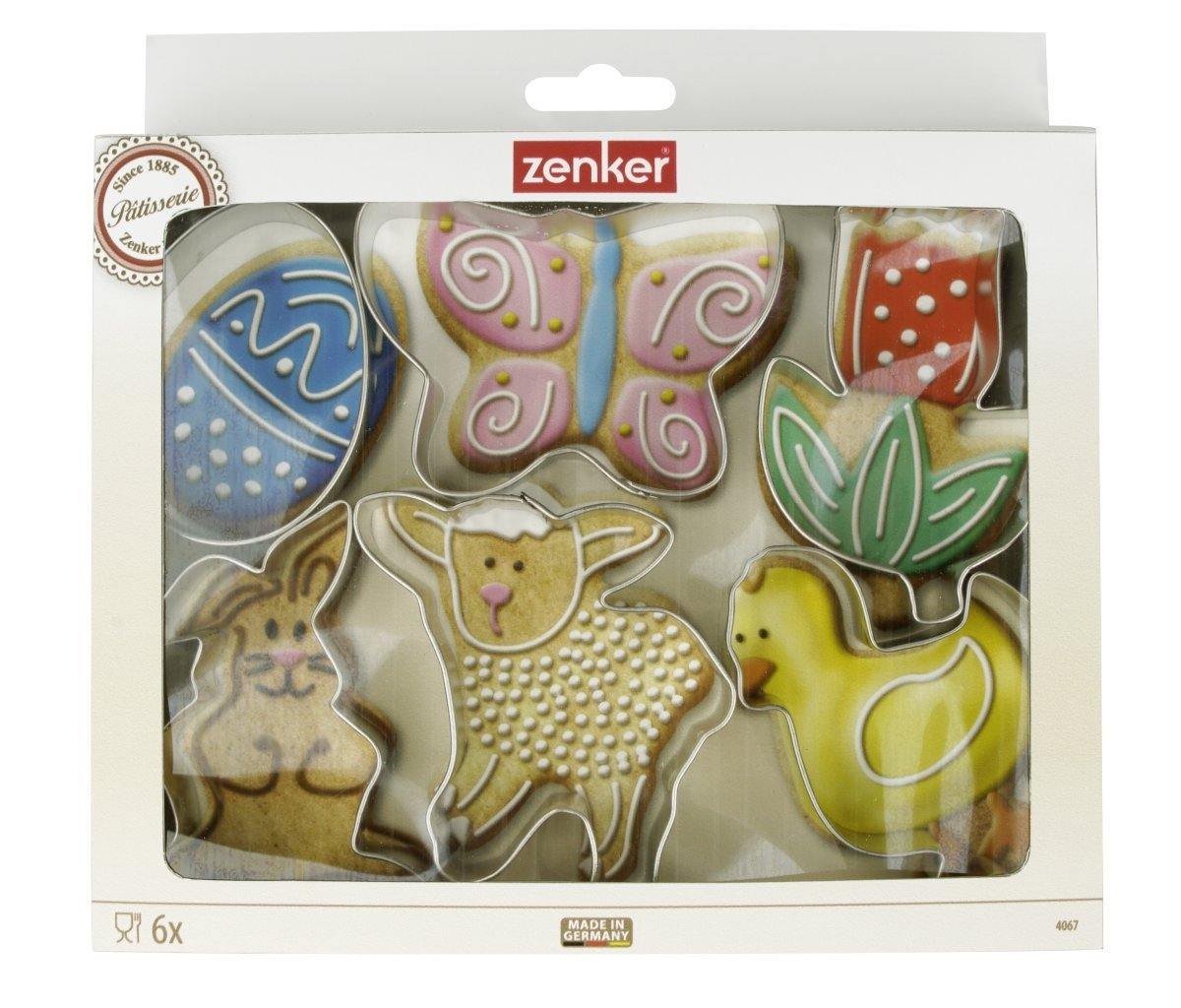 Dr. Oetker "Patisserie" Easter Cookie Cutters, 5-9cm, Set of 6 - Whole and All