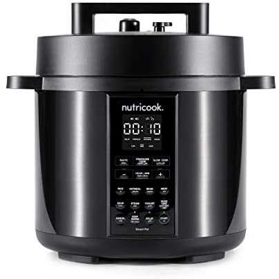 Nutricook Smart Pot 212 Programs, 6L, 1000W (BLACK)