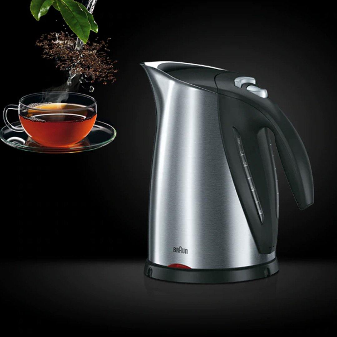 Braun Impressions 7 Cup Electric Kettle, Brushed Stainless Steel - Whole and All