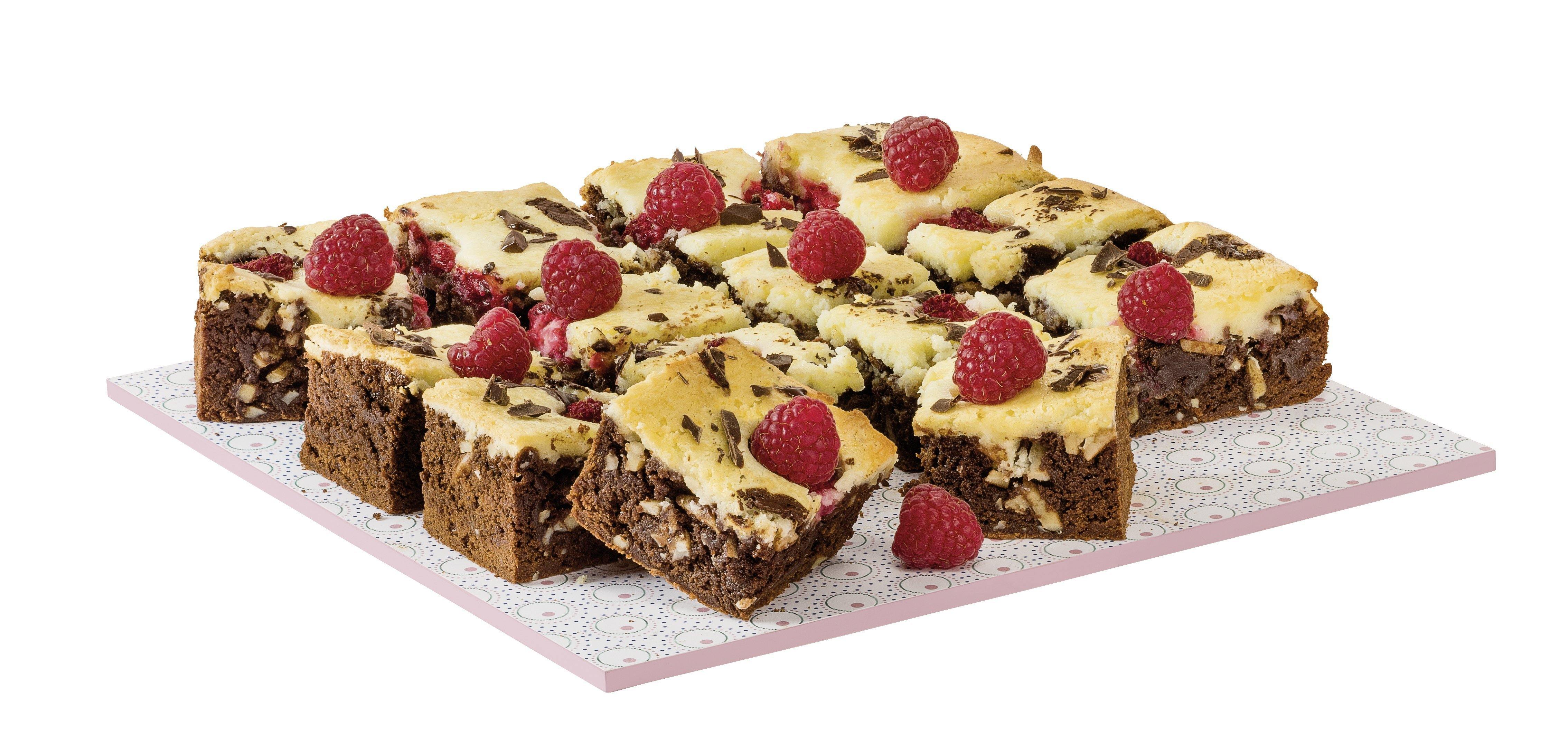 Dr. Oetker "Retro" Brownie Tin, Rose/CrÃ¨me, 28X26X5 Cm - Whole and All