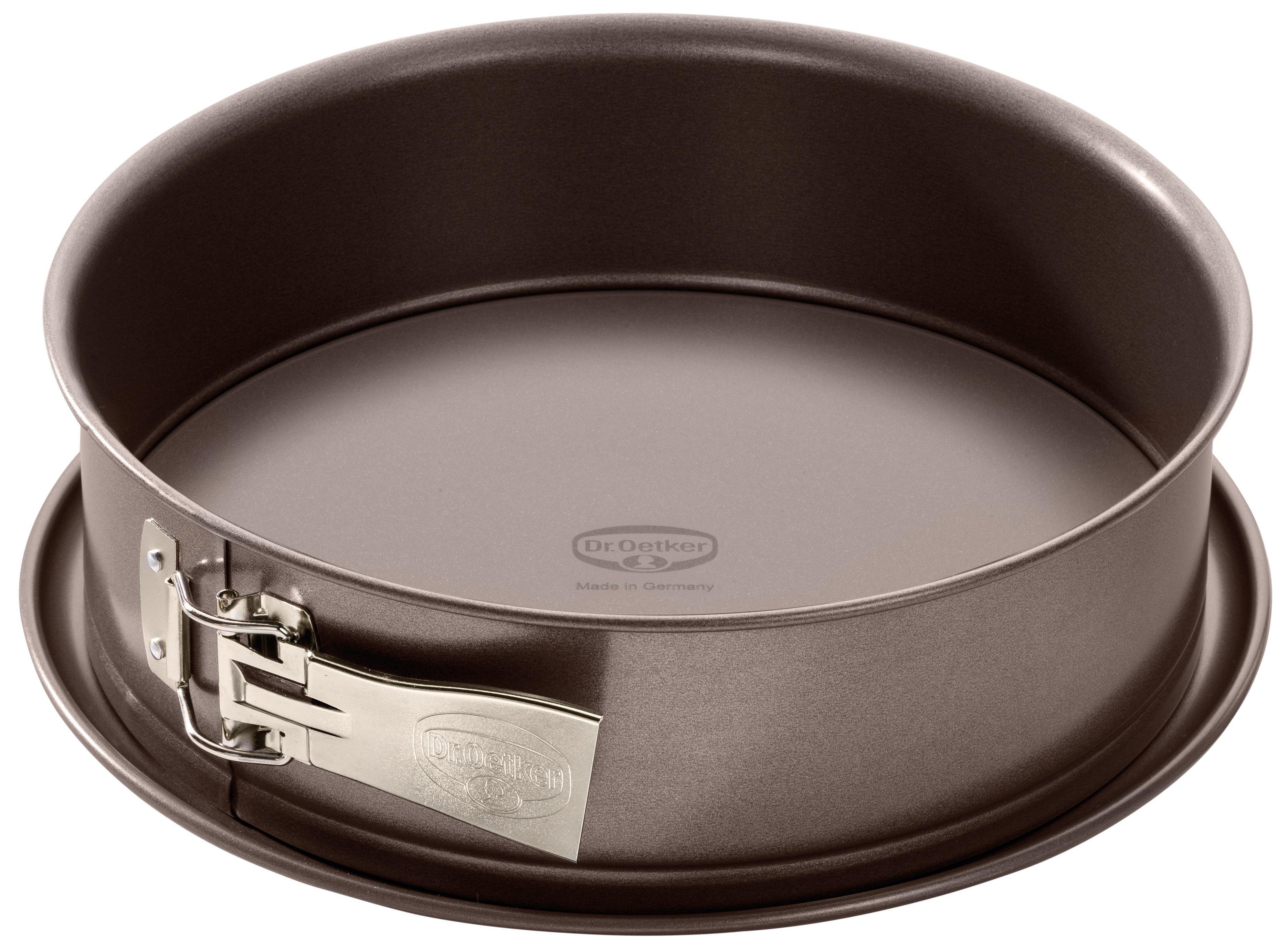 Dr. Oetker "Back-Edition" Springform With Enamel Base And  Non-Stick Ring, Brown, 26X8 Cm - Whole and All