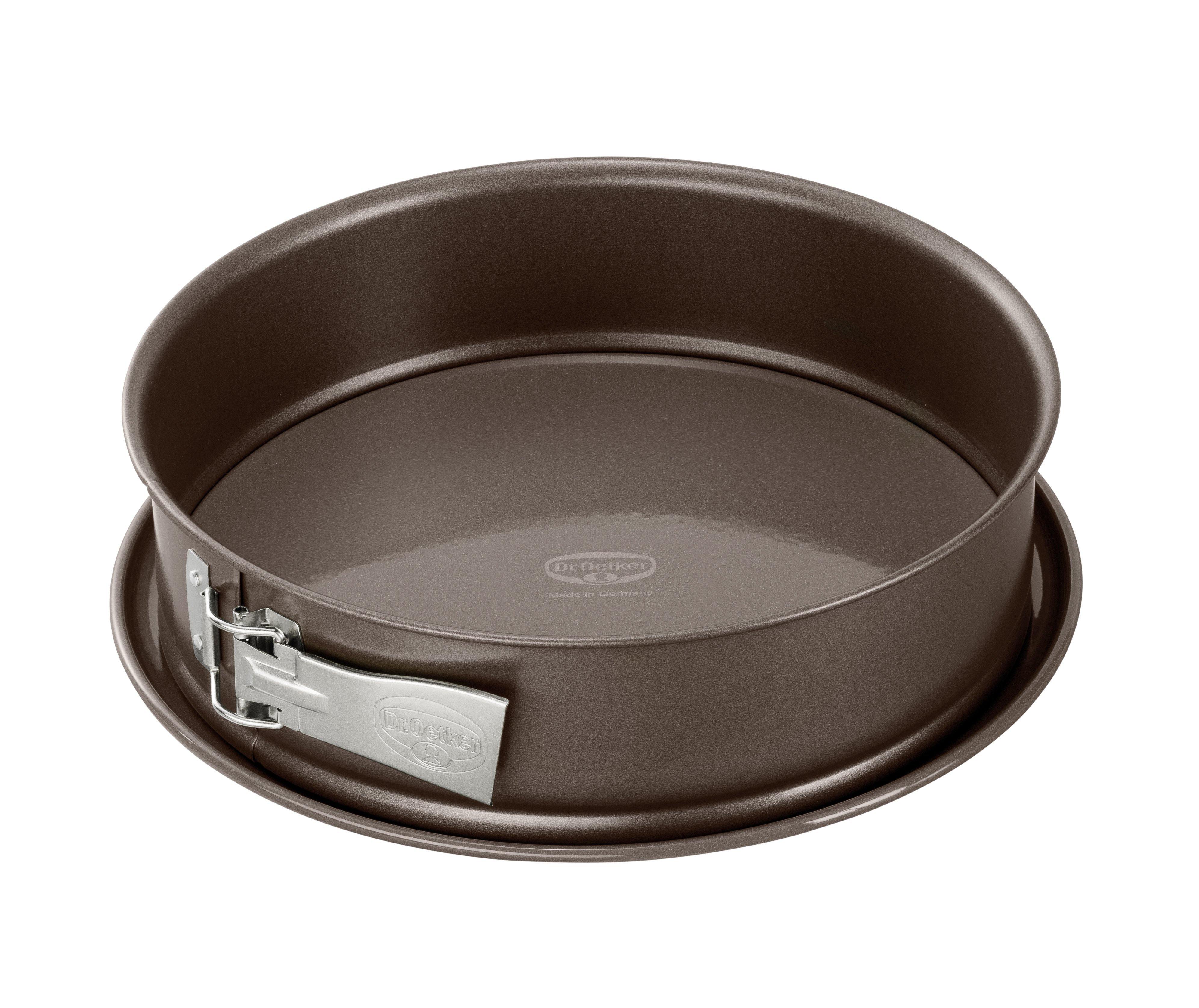 Dr. Oetker "Back-Edition" Springform With Enamel Base And  Non-Stick Ring, Brown, 30X8 Cm - Whole and All
