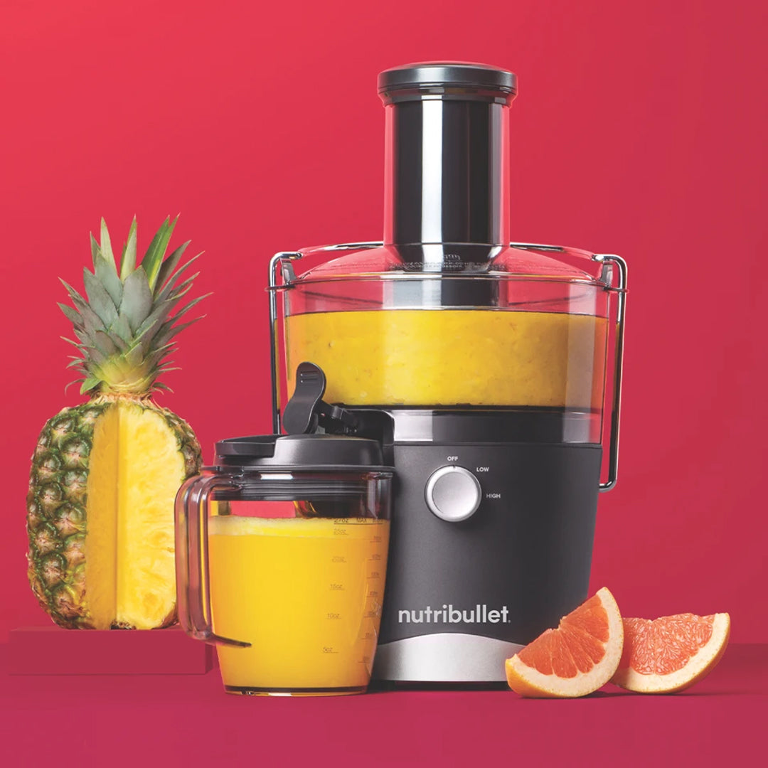 NutriBullet Juicer Extractor, 800 Watts, Dark Grey - Whole and All