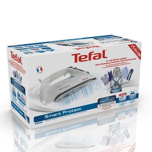 Tefal Steam Iron Smart Protect 2600w,180g, 40 - Whole and All