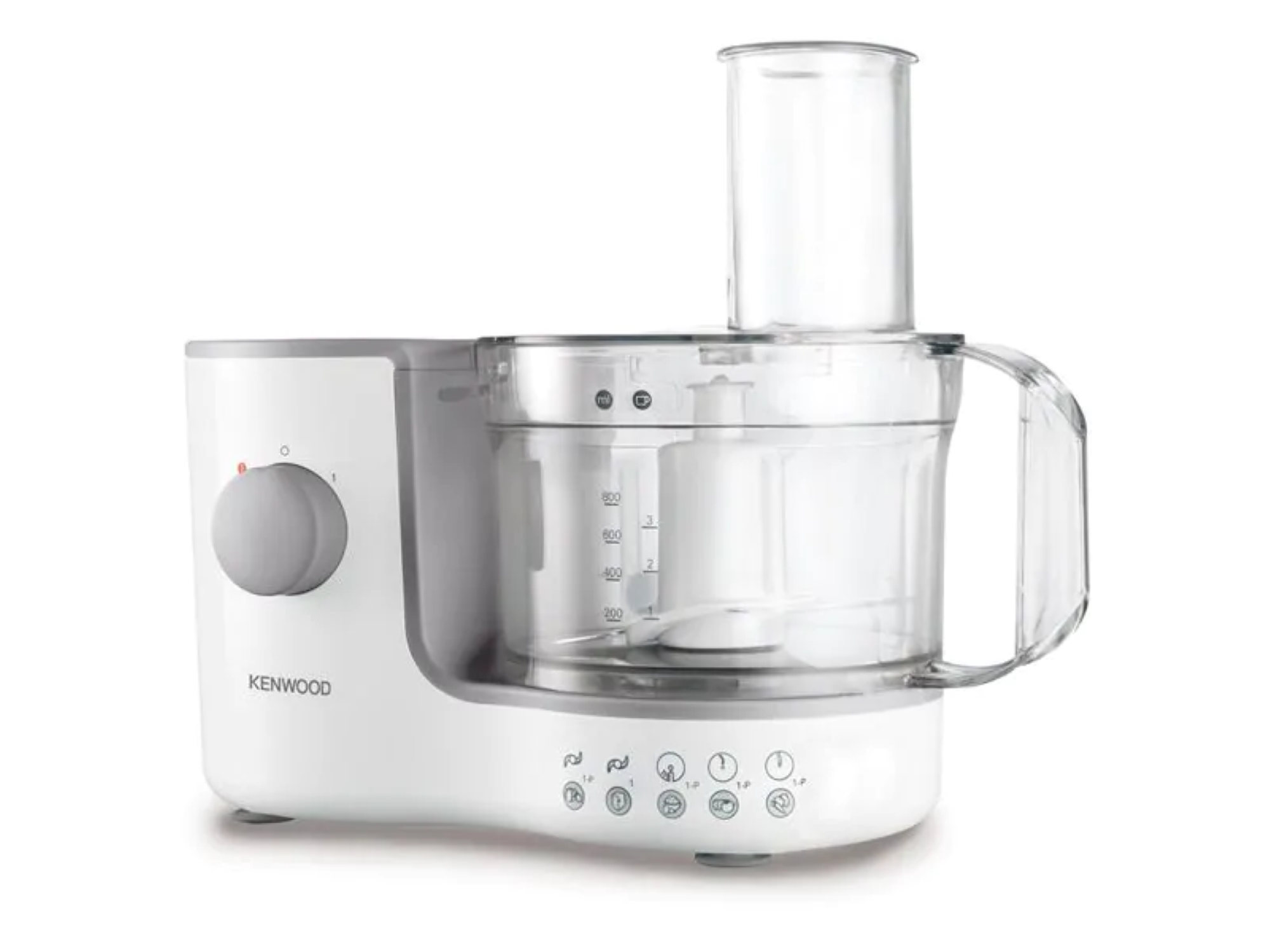 Kenwood Food Processor, 1.4L, 750W (White) - Whole and All
