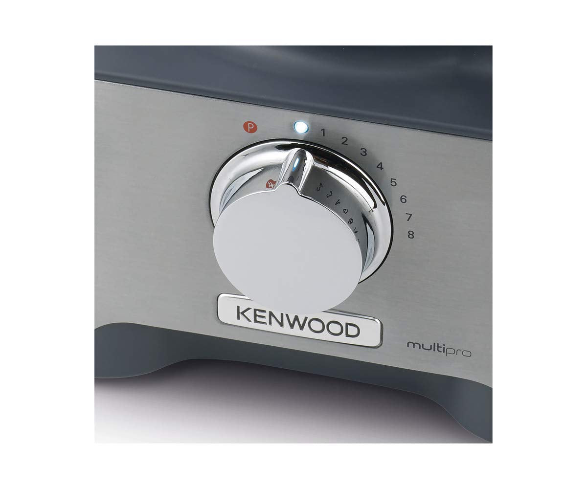 Kenwood  Food Processor 3L Bowl, 1.5L Thermo-Resist Glass Blender, 1000W (Silver)