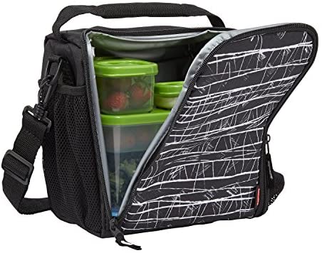 Rubbermaid Lunchblox Lunch Bag, Medium, Black Etch - Whole and All