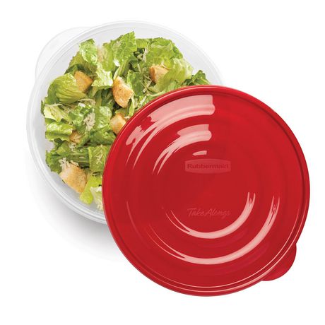 Rubbermaid Serving Bowl Food Storage Container, 3.7 (2 Pack)