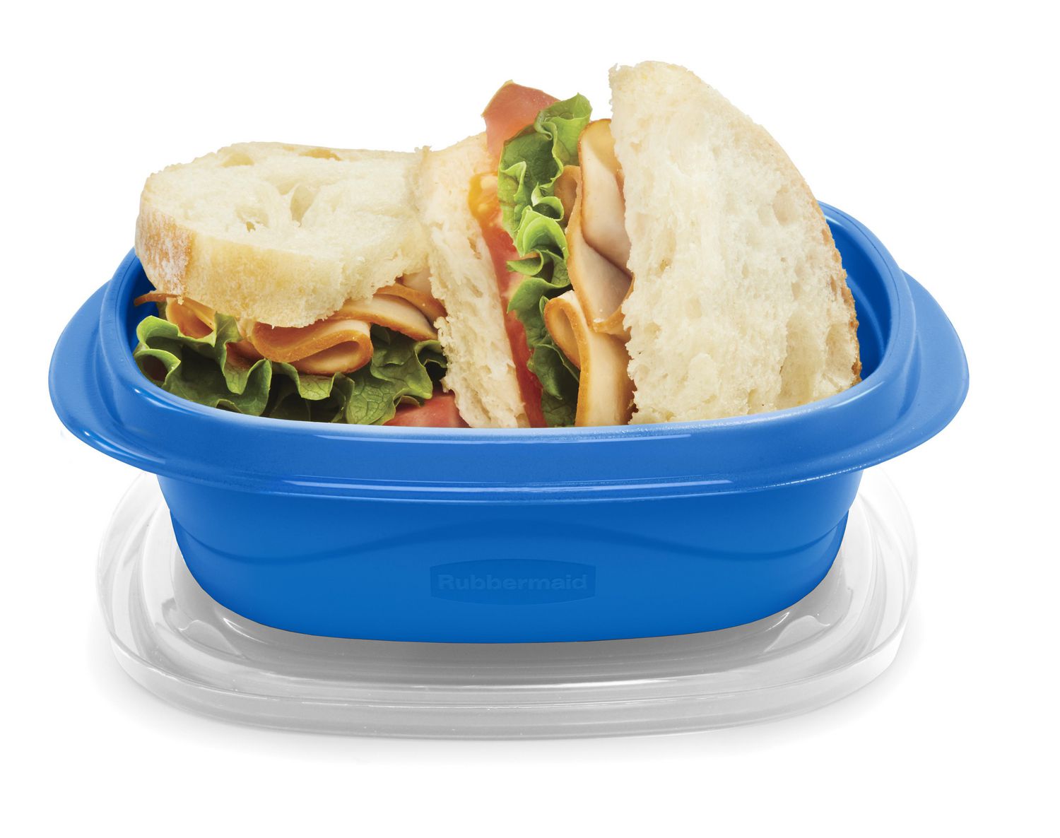 Rubbermaid Takealongs Sandwich Food Storage Container, 669ml (4 Pack)