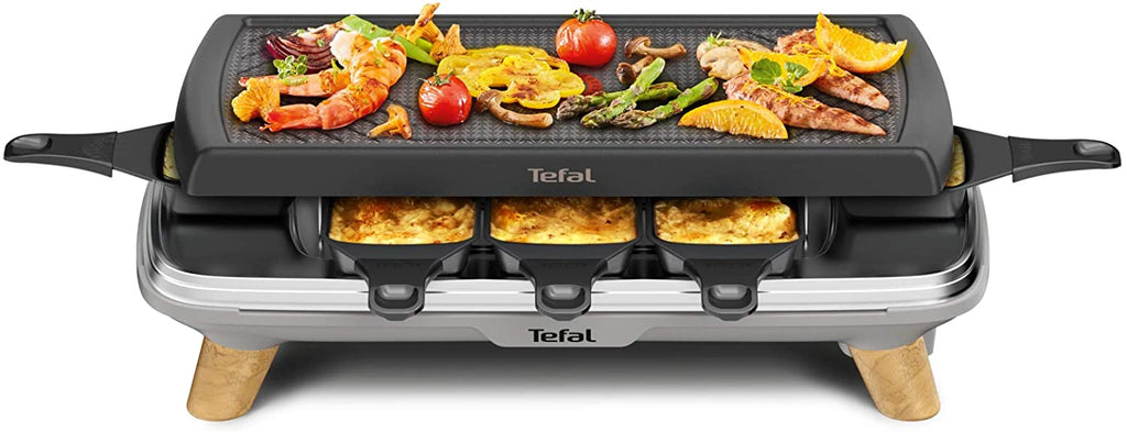 Tefal Tunisie - Raclette Grill RE506412, un appareil raffiné et pratique  pour vos repas entre amis ou en famille. 🍛🍽🧀👨‍👩‍👧‍👦😋  #Tefalcommentsenpasser