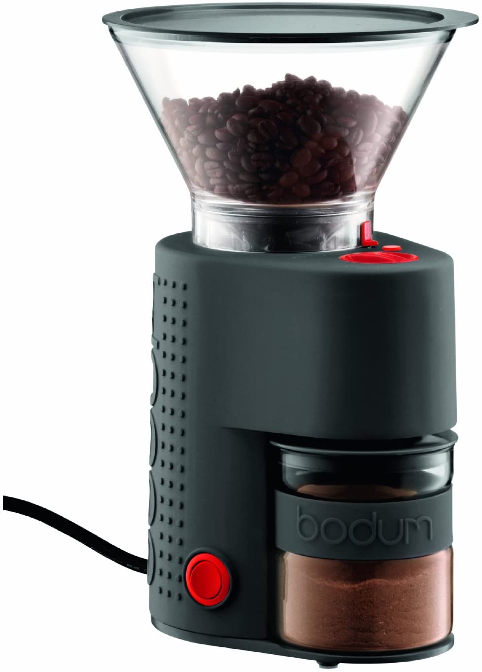 Bodum Bistro Electric Coffee Grinder, 160W (Black)
